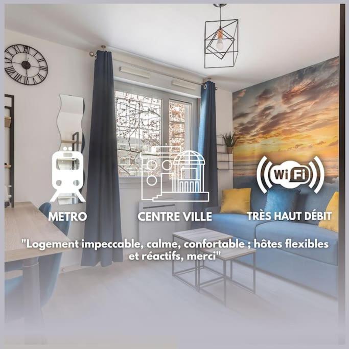 Bnbgones - Le Lombardi - Metro Garibaldi - Wifi Lyon Dış mekan fotoğraf